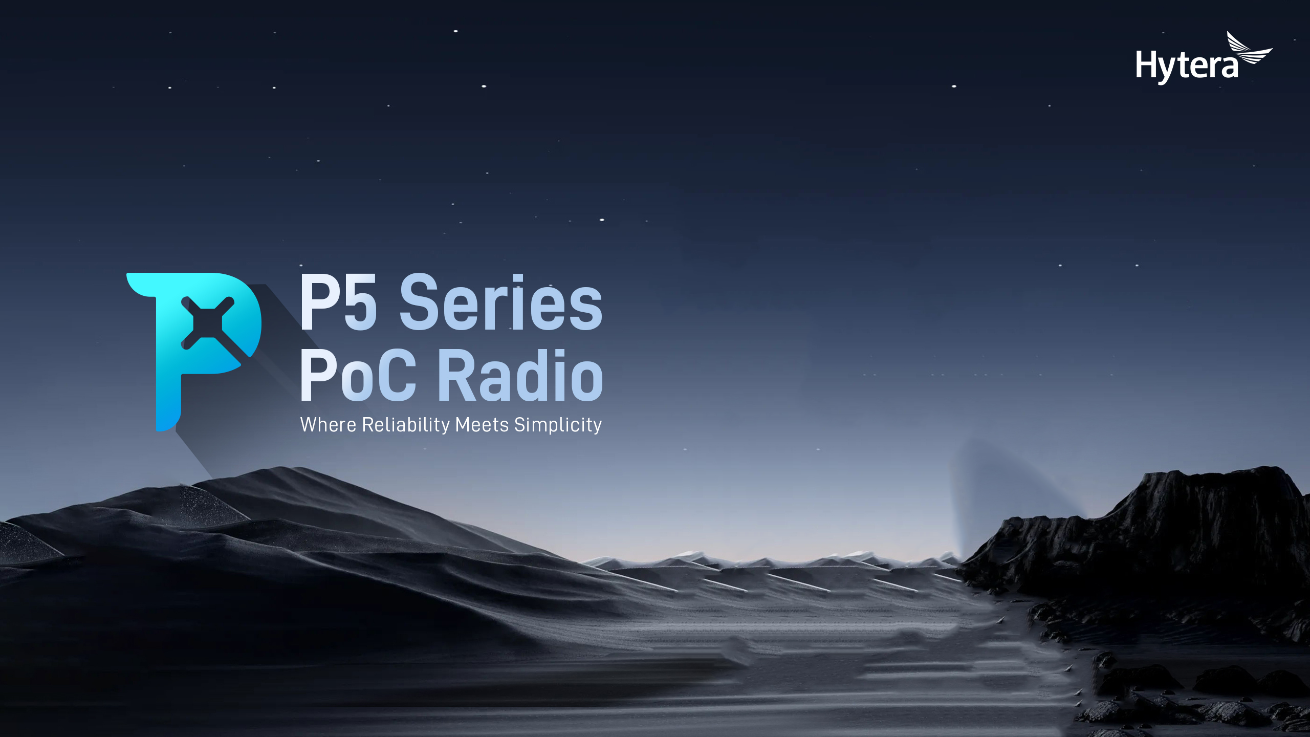 P5 Series PoC Radio background