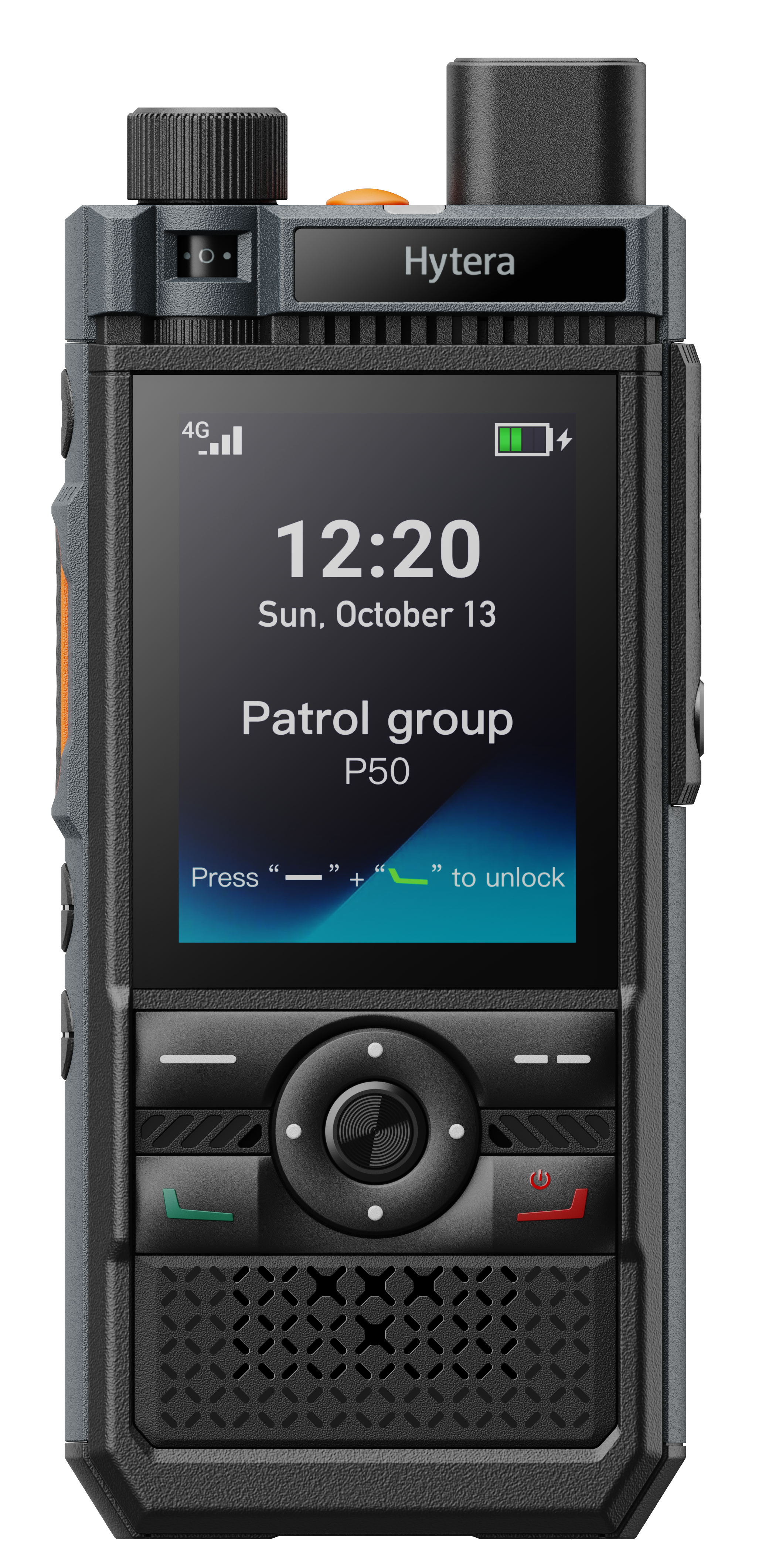 Hytera P50 PoC Radio front view