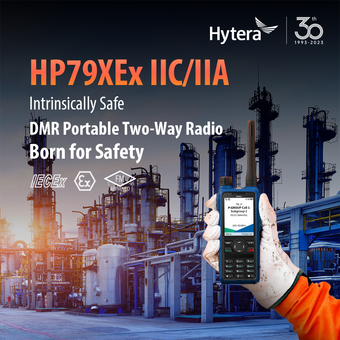 Hytera ATEX Radios for hazardous environments